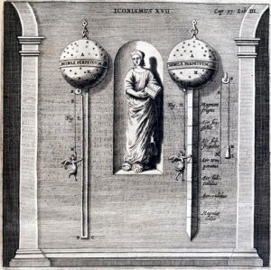 10311902
&copy; Science Museum Library
Guericke's air thermometer, 1672.