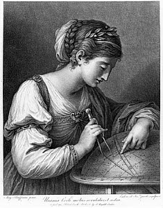 10198003
The muse Urania, 1 January 1781.
