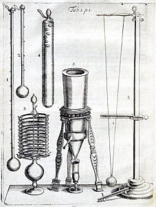 10311903
&copy; Science Museum Library
Instruments for measuring temperature, 1684.