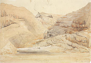 10422218
&copy; Science Museum Pictorial
Rock formations at Lemon Valley, St Helena, South Atlantic, 12 January, 1830.