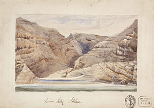 10422219
&copy; Science Museum Pictorial
Rock formations at Lemon Valley, St Helena, South Atlantic, 12 January, 1830.