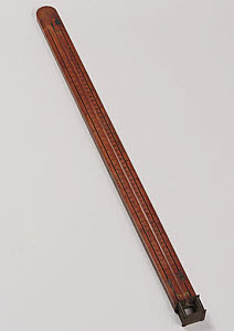 10413120
&copy; Science Museum
Backing board for thermometer, c 1758.