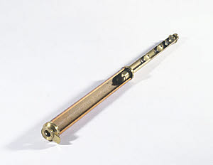 10285845
&copy; Science Museum
Sectioned refracting telescope, 18th century.