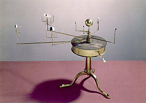 10197247
&copy; Science Museum
Drum model brass orrery, 1789-1795.