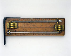 10316558
&copy; Science Museum
Rutherford maximum and minimum thermometer, 1794.