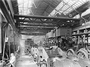 10444465
&copy; National Railway Museum
Locomotives at Horwich works, Lancashire, 10 August 1926.