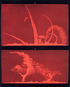 10313477
&copy; Science Museum
Solar prominences, Plate 9, 1872.