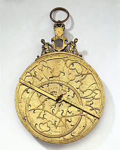10197178
&copy; Science Museum
Planispheric astrolabe, 1570-1580.
