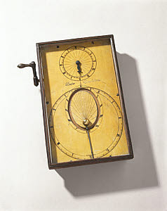 10206988
&copy; Science Museum
Desaguliers� Cometarium, 1755.