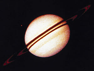 10299193
&copy; NASA
The planet Saturn from Pioneer 11, September 1979.