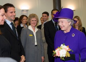 10463022
&copy; Science Museum
Her Majesty the Queen at the Smith Centre, Science Museum, London, 2006.