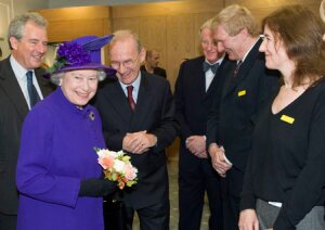 10463023
&copy; Science Museum
Her Majesty the Queen at the Smith Centre, Science Museum, London, 2006.