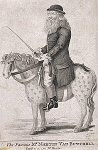 10307304
&copy; Science Museum - Hunterian
Martin van Butchell, eccentric dentist, c late 18th century.