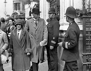 10320806
&copy; NMeM Daily Herald Archive
Sir John Simon (1873-1954), English politician, 8 September 1931.