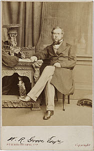10400610
&copy; Science Museum Pictorial
Sir William Robert Grove, lawyer and physicist, c 1860.