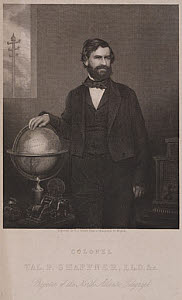 10400218
© Science Museum Pictorial
Tagliaferro Preston Shaffner, American telegraph promoter, c 1870. 10400218
© Science Museum Pictorial
Tagliaferro Preston Shaffner, American telegraph promoter, c 1870.