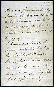 10404918
&copy; Science Museum Archive
Letter from Florence Nightingale, May 1856.