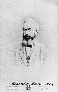 10300323
&copy; Science Museum Pictorial
Alexander Bain, Scottish telegraphic inventor, 1874.