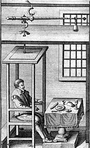 10303128
&copy; Science Museum Pictorial
Santorio Sanctorius, Italian physician, 1728.