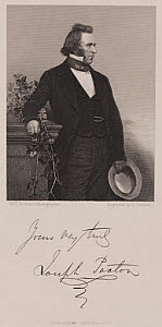 10400428
&copy; Science Museum Pictorial
Sir Joseph Paxton, English architect and designer of the Crystal Palace, c 1851.