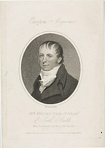 10400529
&copy; Science Museum Pictorial
�Mr Henry Greathead of South Shields, the inventor of the Life Boat�, 1804.