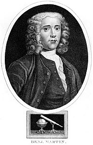 10198932
&copy; Science Museum Pictorial
Benjamin Martin, English mathematician and instrument maker, c 1730s.