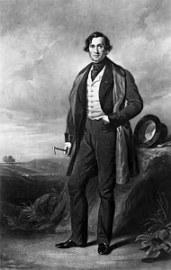10302032
&copy; Science Museum
Joseph Locke, English civil engineer and railway builder, 1845.