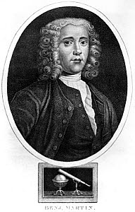 10198933
&copy; Science Museum Pictorial
Benjamin Martin, English mathematician and instrument maker, c 1730s.