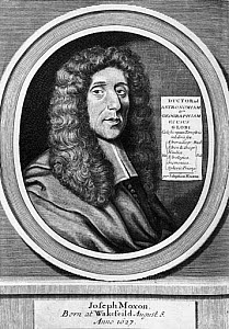 10302534
&copy; Science Museum Pictorial
Joseph Moxon, English hydrographer and mathematician, late 18th century.