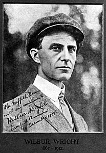10302736
&copy; Science Museum
Wilbur Wright, American Aviator, 18 December 1908.