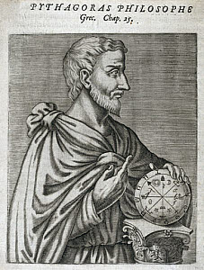 10198238
Pythagoras, Greek philosopher and mathematician, 6th century BC.