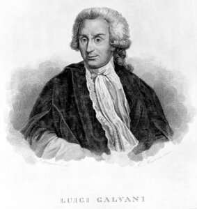 10301638
&copy; Science Museum
Luigi Galvani, Italian physiologist, c 1770s.