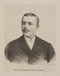 10400438
&copy; Science Museum Pictorial
J Mangot, aeronaut.