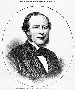 10416139
&copy; Science Museum Library
J T Bull, Lord Chancellor of Ireland, 23 January 1875.
