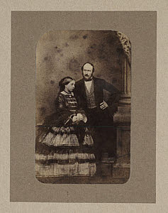 10454639
&copy; Royal Photographic Society
Queen Victoria and Prince Albert, c 1856.