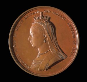 10447040
&copy; Science Museum
Queen Victoria, International Medical Congress medal, London, 1881.