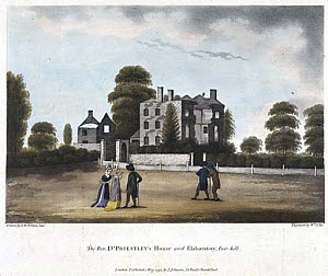 10197844
�The Rev Dr Priestley's House and Elaboratory, Fair-Hill�, c 1792.