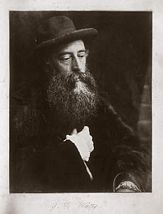 10311244
&copy; NMeM
'G F Watts with hat', 1864.