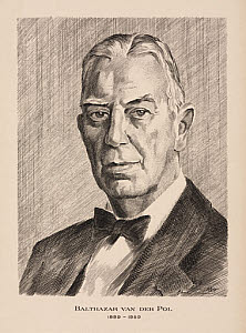 10400245
&copy; Science Museum Pictorial
Balthazar van der Pol, Dutch electrical engineer, c 1930s.