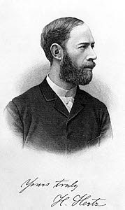 10301846
&copy; Science Museum
Hienrich Hertz, German physicist, 1894.
