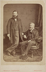 10419347
&copy; Science Museum Pictorial
Sir William Henry Perkin with his brother, Thomas Dix Perkin, c 1870-1872.