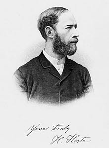 10301848
&copy; Science Museum
Heinrich Hertz, German physicist, 1894.