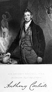 10300855
&copy; Science Museum Pictorial
Sir Anthony Carlisle, British surgeon, c 1810s.