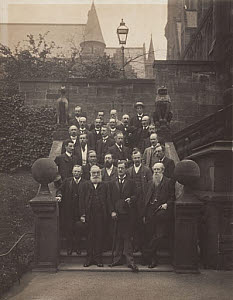 10419356
&copy; Science Museum Pictorial
William Henry Perkin and group at the British Association meeting, c 1900.