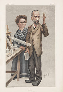 10419457
&copy; Science Museum Pictorial
Pierre and Marie Curie, French physicists, 1904.