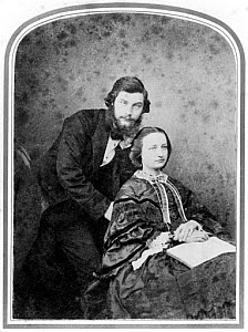 10321660
&copy; Science Museum
Sir William Henry Perkin, English chemist, and his wife Jemima, c 1860.