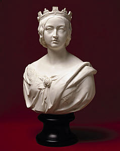 10298962
&copy; Science Museum Pictorial
Queen Victoria, portrait bust, 1862.