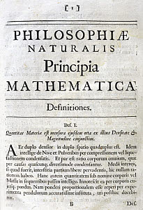 10318863
&copy; Science Museum Library
Inside title page to Newton's 'Principia Mathematica', 1687.