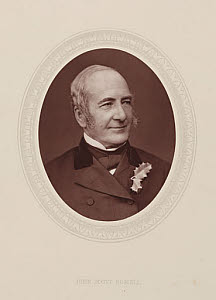 10401364
&copy; Science Museum Pictorial
John Scott Russell, Scottish civil engineer and naval architect, c 1870s.