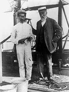 10410064
&copy; NASA
Samuel Pierpont Langley and Charles M Manly, American aviators, 11 April 1890.